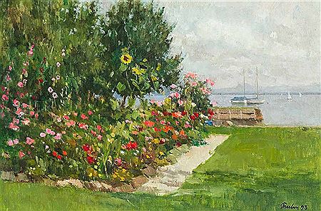 Am Starnberger See by Paul Paulus - Auction record, sale price, and art valuation. Compare with similar artists and explore comparable artworks.