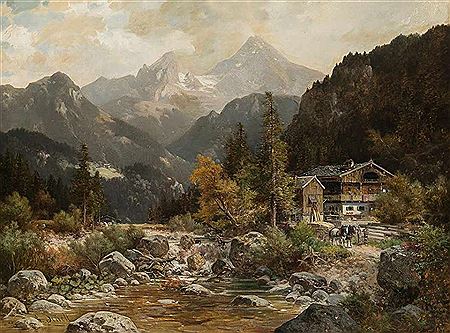 Blick auf den Watzmann