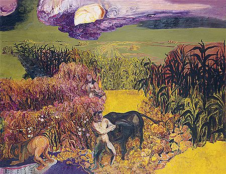 SUN, CATTLE, LAND