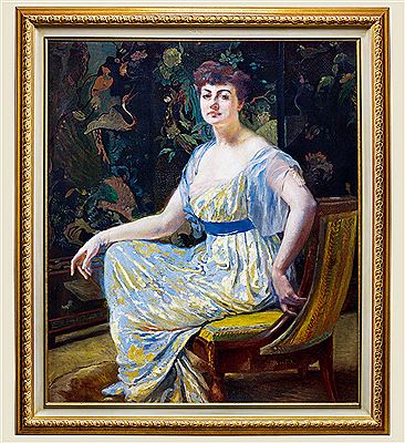 Sample artwork by Albert Besnard (1849 - 1934), known for portrait, landscape, fresco and mural painting - View similar artists and auction records