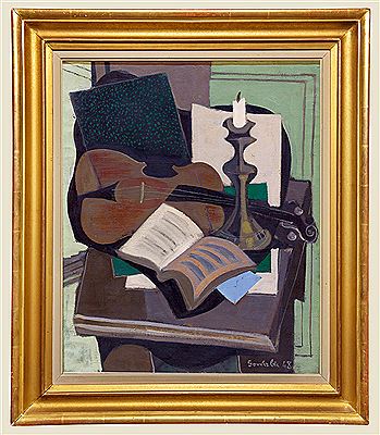 NATURE MORTE AU VIOLON