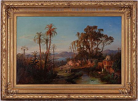 Village arabe en Palestine