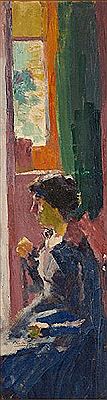 Femme à la fenêtre
