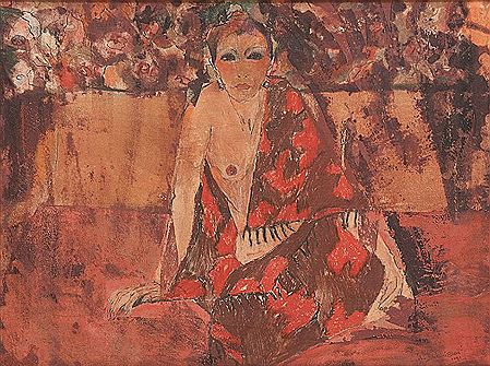 Nu à l'étole by Nicole Dubuisson - Auction record, sale price, and art valuation. Compare with similar artists and explore comparable artworks.