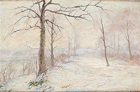 Paysage enneigé. by Jacques Hervens - Auction record, sale price, and art valuation. Compare with similar artists and explore comparable artworks.