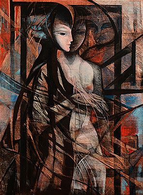Sample artwork by Maggy Willemsen (Born 1939), known for painting - View similar artists and auction records