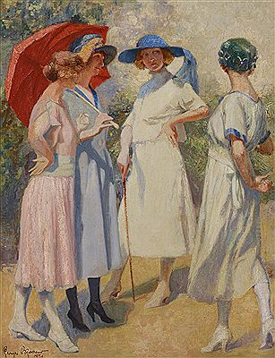 Four young ladies