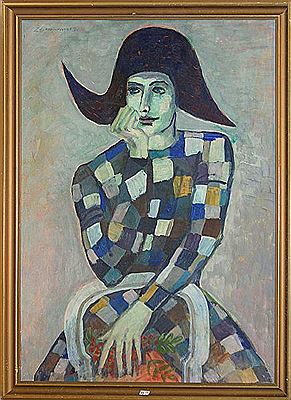 Arlequin by Zdenek Kleindienst - Auction record, sale price, and art valuation. Compare with similar artists and explore comparable artworks.