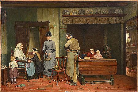 La visite aux pauvres by Jean Arnould Heyermans - Auction record, sale price, and art valuation. Compare with similar artists and explore comparable artworks.