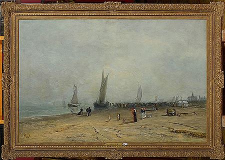 "Plage à Boulogne-sur-Mer". by Alfred de Knyff - Auction record, sale price, and art valuation. Compare with similar artists and explore comparable artworks.