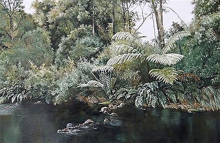 Forest & Stream by Judith Moreton - Auction record, sale price, and art valuation. Compare with similar artists and explore comparable artworks.