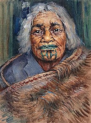 Elder - Moko, Cloak & Feather