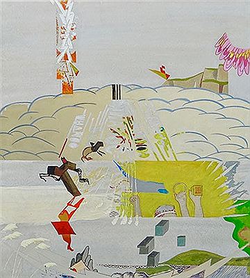 Sample artwork by Julian Hooper (Born 1966), known for painting - View similar artists and auction records