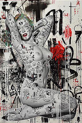 Sample artwork by Stikki Peaches (20th century), known for street art - View similar artists and auction records