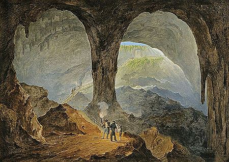 Postojna Cave, 1821