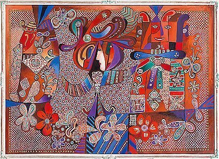 Sample artwork by Rudolf Pointner (1907 - 1991), known for painting - View similar artists and auction records