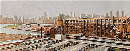 View of Manhattan from Greenpoint, 2003