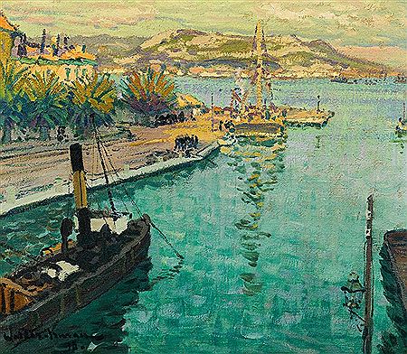 Harbour entrance (Toulon), 1913