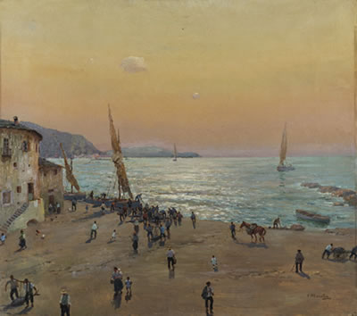 "Alba sul porto"