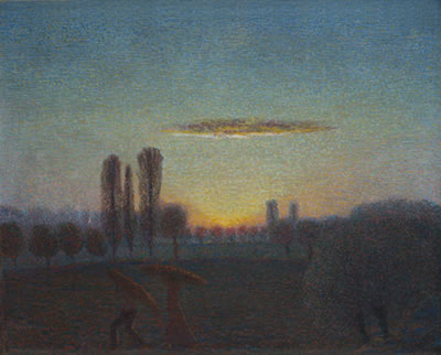 Sulla via del ritorno al tramonto