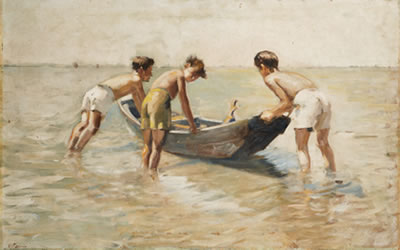In riva al mare