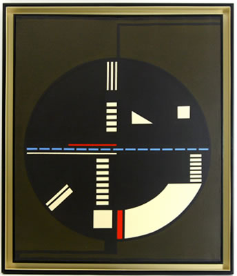 "Composizione geometrica" 1971