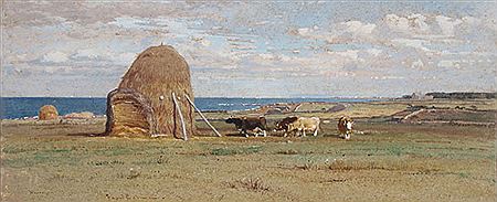 "Narragansett, RI Landscape - 1890"