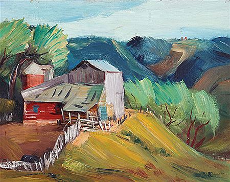 "The Barn and The Mill - a pair