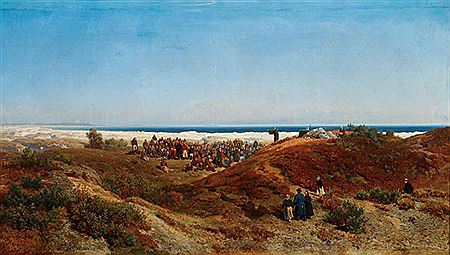 Sermon On The Mount - Baltic Sea - 1864