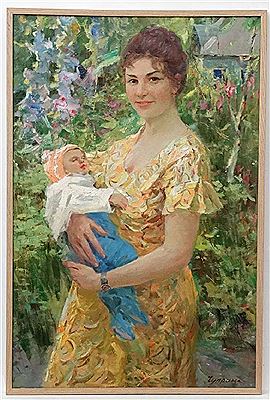 "Nadejda" by Tchouprina Nikolai Petrovich - Auction record, sale price, and art valuation. Compare with similar artists and explore comparable artworks.