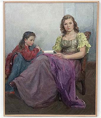 Sample artwork by Belonovich Losif Losifovich (1920 - 1998), known for painting - View similar artists and auction records