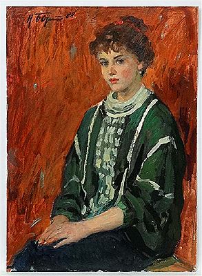 Sample artwork by Bortnikov Nikolai Fiodorovich (1916 - 1997), known for painting - View similar artists and auction records