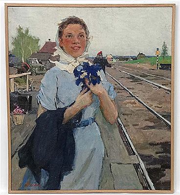The train station