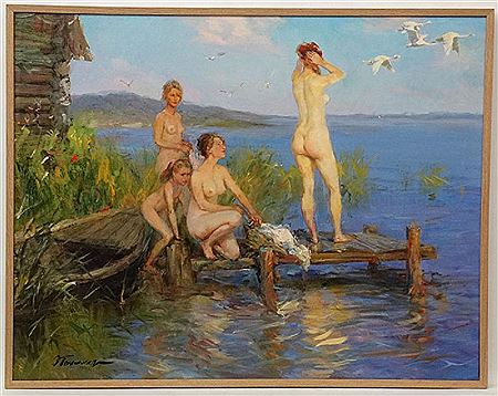 "The evening light"