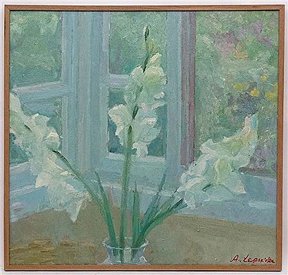 Gladioli by Avraam Kharkovskii - Auction record, sale price, and art valuation. Compare with similar artists and explore comparable artworks.