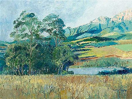 Mountain Landscape by Jocelyn Boyley - Auction record, sale price, and art valuation. Compare with similar artists and explore comparable artworks.