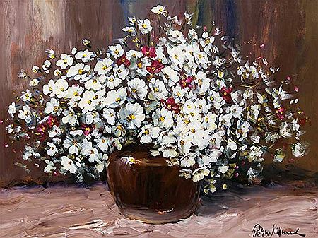 Still Life with Daisies by Pieter Millard - Auction record, sale price, and art valuation. Compare with similar artists and explore comparable artworks.
