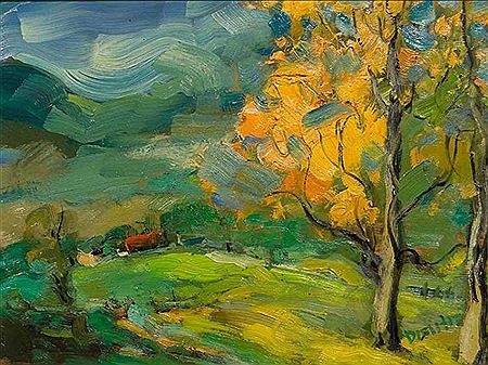Landscape with Trees
