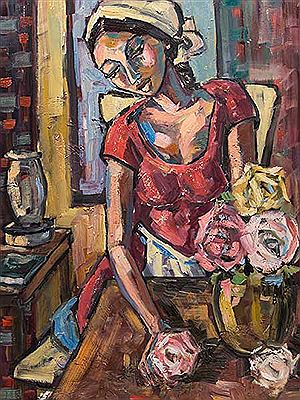 "Arranging Flowers"