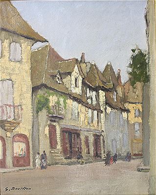 "Rue du vieux Vannes animée"