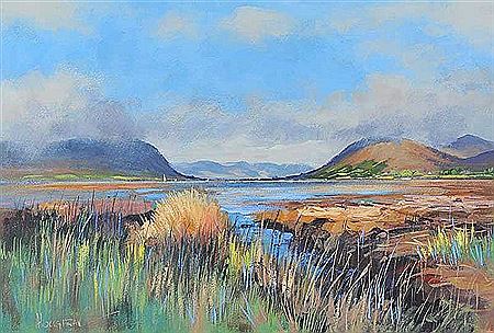 ACROSS CARLINGFORD LOUGH AT MILLBAY by Anthony Loughran - Auction record, sale price, and art valuation. Compare with similar artists and explore comparable artworks.