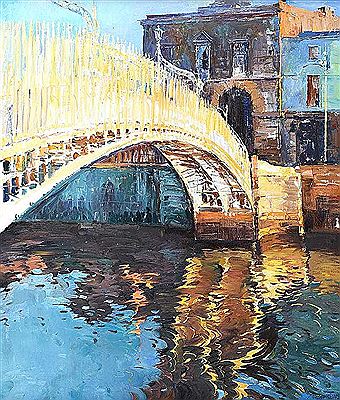HALFPENNY BRIDGE, DUBLIN
