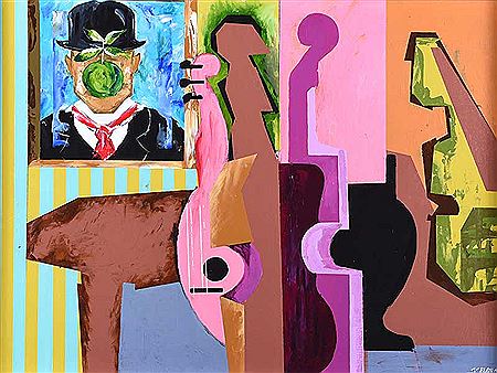 SURREAL CUBIST WORK