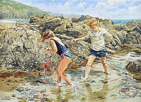 Sample artwork by Neil Faulkner (Born 1952), known for painting - View similar artists and auction records