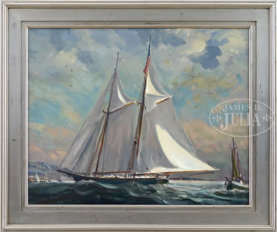 “ARRIVAL OF THE TALL SHIPS FOR THE MAYOR’S ESPERANTO CUP RACE”