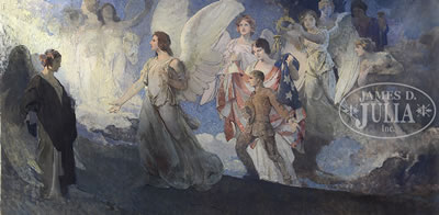 VICTORY, A PATRIOTIC WWI MURAL STUDY