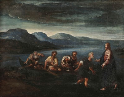 Jesus appears to the disciples at the Sea of Tiberias