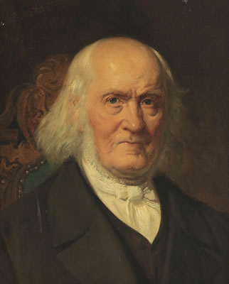 Portrait of restorer Holm