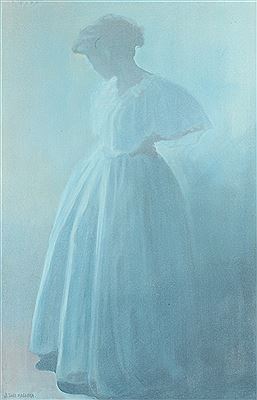 THE ARTIST'S WIFE by Jose Luis Sanz Magallon - Auction record, sale price, and art valuation. Compare with similar artists and explore comparable artworks.