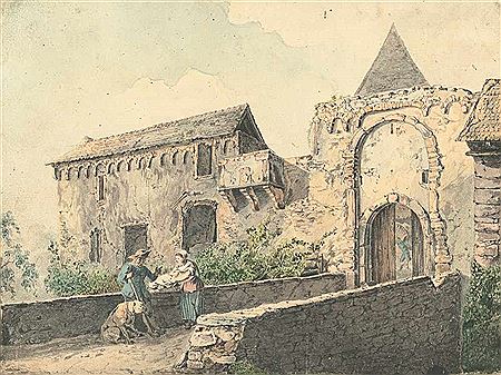Die Ruine Tiefburg bei Handschuhsheim